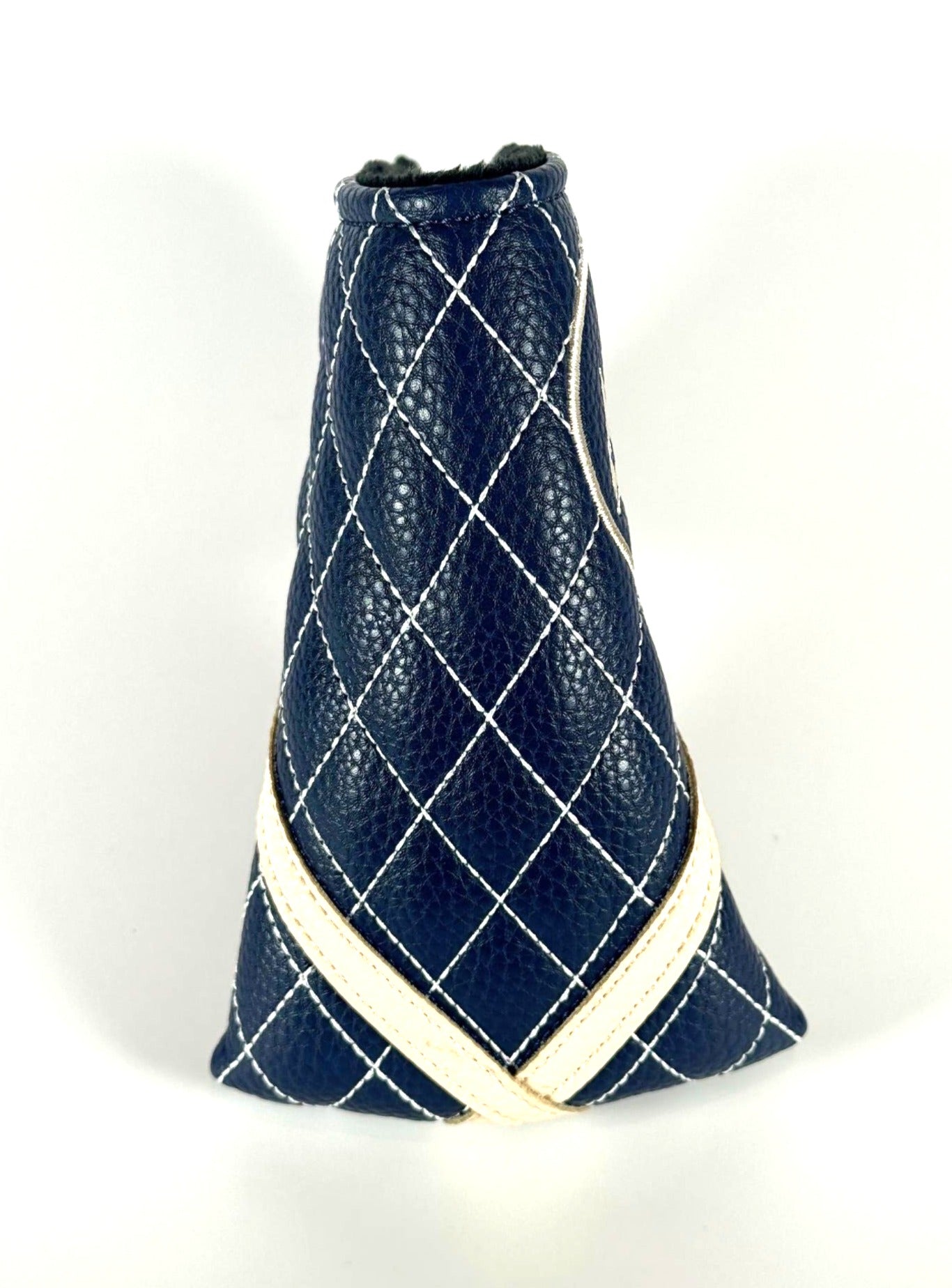 leather blade putter cover vintage golf headcover